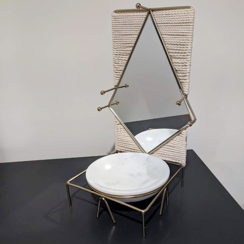 Anthropologie Macrame Jewelry Stand - Picture 10 of 10